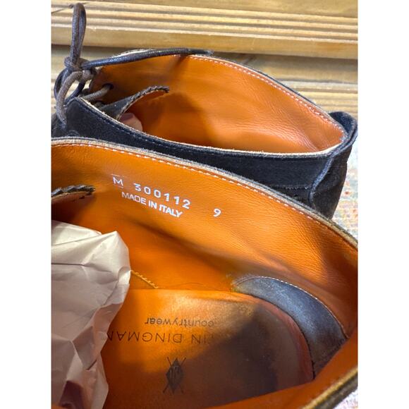 Martin Dingman Brown Suede Chukka Shoes Boots 9 main image 6